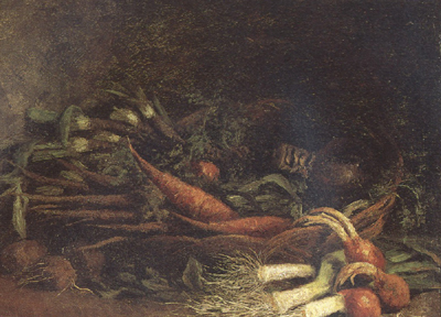 Vincent Van Gogh Still life with a Basket of Vegetables (nn04)